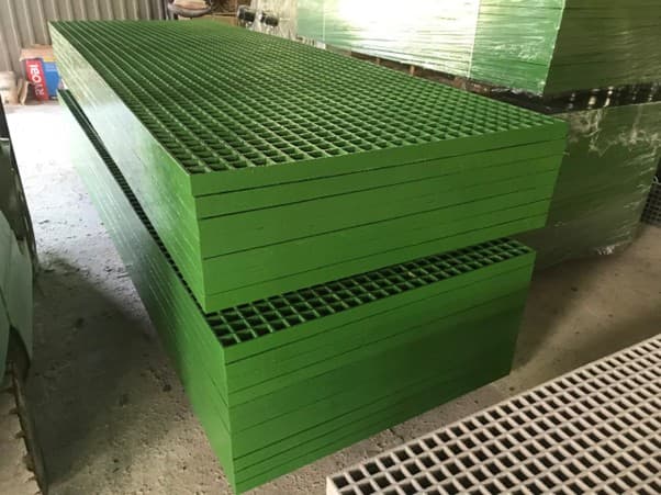 FRP grating ready for dispatch